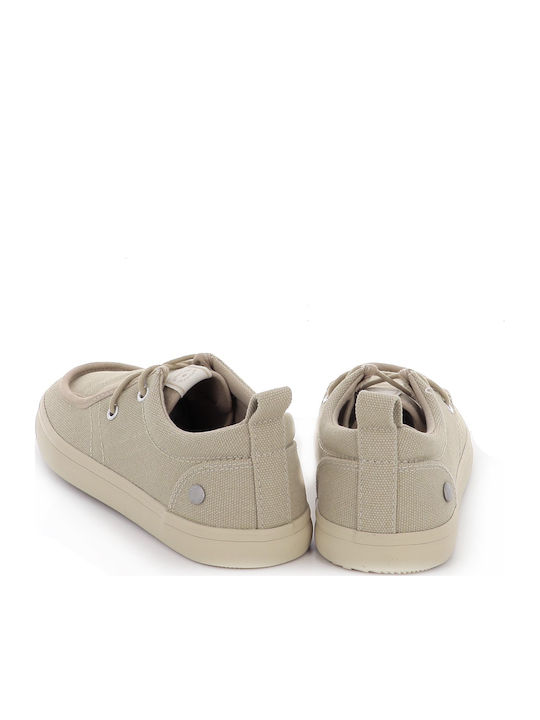 Fabric Kids Moccasins Beige