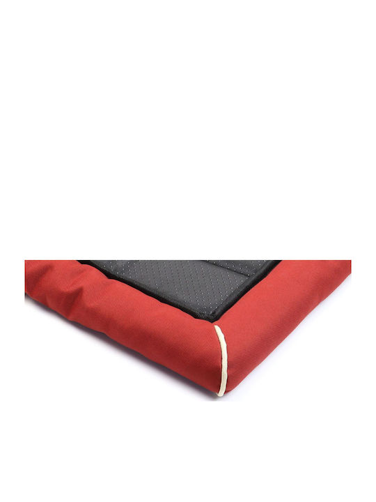 Animal Mattress Dog Rectangle Burgundy 120x78cm