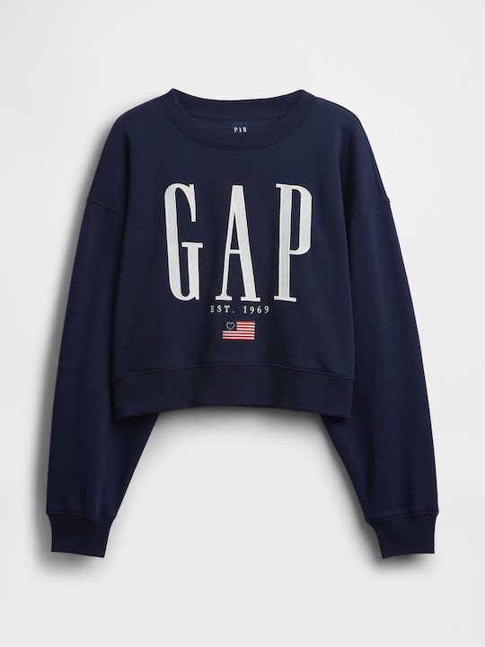 Langes Damen Sweatshirt Navy Uniform
