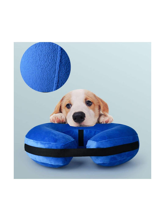 Guler Elizabethan pentru animale de companie, albastru, dimensiune gât|18-30cm