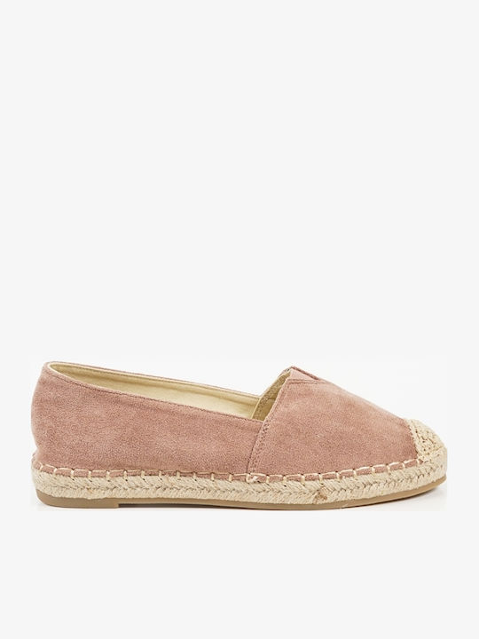 Fabric Women's Espadrilles In Brown Colour