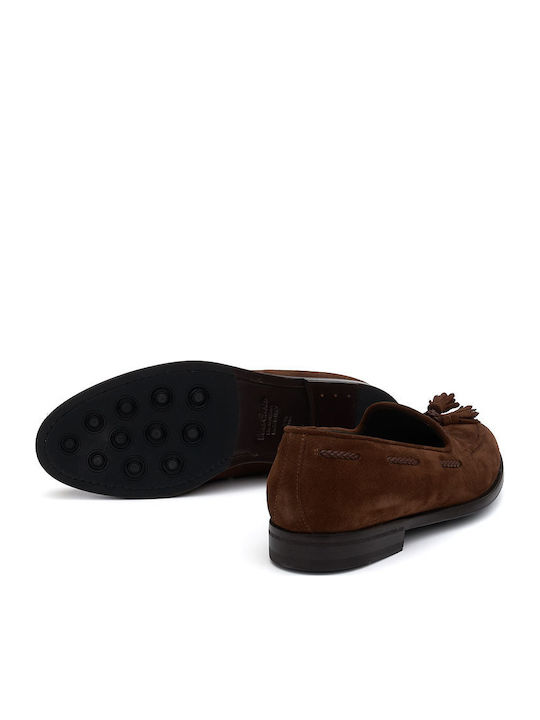 Suede Ανδρικά Loafers σε Ταμπά Χρώμα