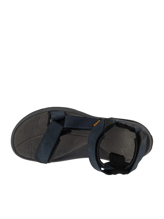 Leather Men's Sandals in Orange Colour
