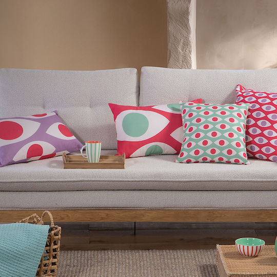 Nef-Nef Homeware Față De Pernă High Option Din 100% Bumbac Violet 35x55 Cm