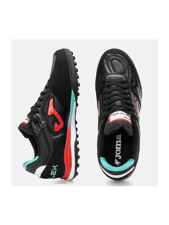Joma Top Flex Rebound Футболни Обувки с Гумена Подметка TF Черни