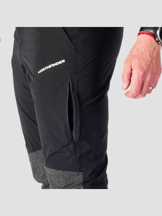 Northfinder Men's Long Hiking Trousers Black