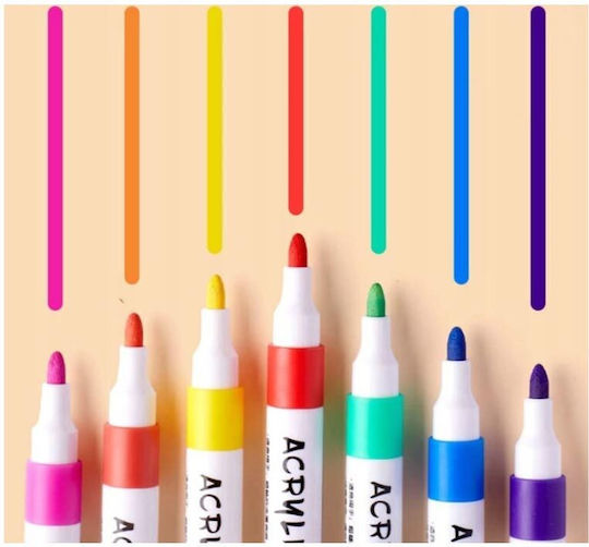 Aria Trade Acryl Marker Waterproof Set 80 Stück