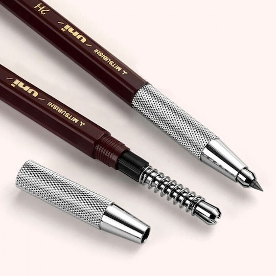 Uni Mitsubishi Mechanische Bleistift 2mm Mh-500 Mh500 Spitzen B