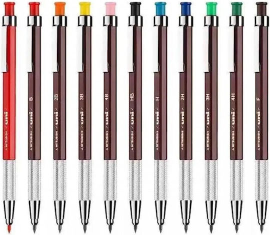 Uni-Ball Mitsubishi Bleistift 2mm Mh-500 Mh500 Spitzen 4b