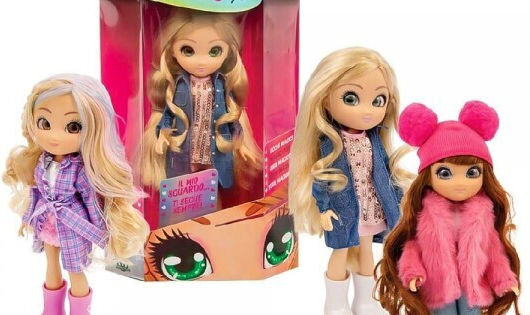 Giochi Preziosi Doll brown, green, blue eyes for 3+ years+ Years 25cm (Various Designs/Assortments of Designs) 1pc