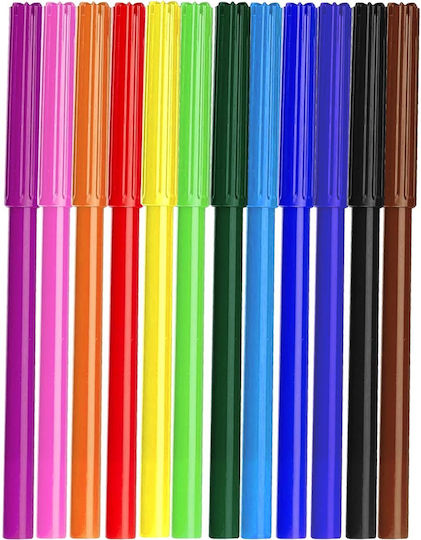 Topwrite Zeichenmarker 2mm Dünne Set 12Stück