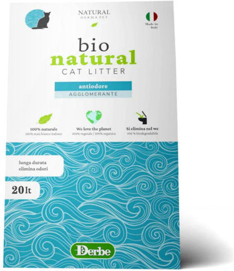 Natural Derma Pet Multicat Katzenstreu Auf Pflanzenbasis mit Duft 8kg