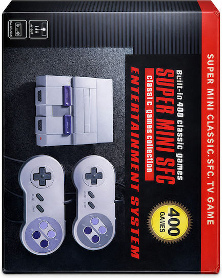 Mini Game Console Sfc 400 Ηλεκτρονική Παιδική Ρετρό Κονσόλα