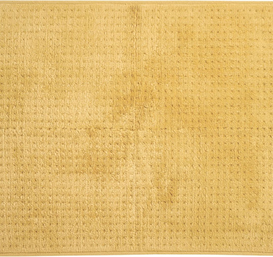 Das Home Rutschfest Badematte Baumwolle Rechteckig 0760 420770110760 Ochre 70x110cm