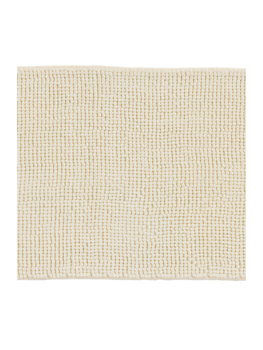 Das Home Rutschfest Badematte Synthetisch,Polyester/Cotton/Leather Rechteckig 0775 420760900775 Ivory 60x90cm