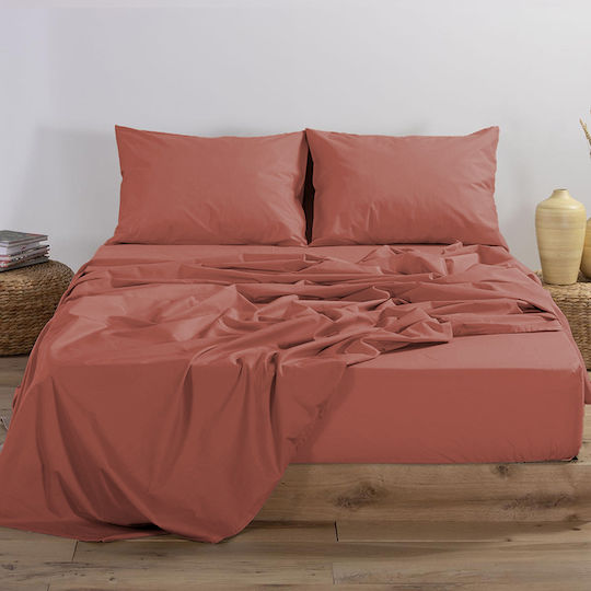 Nef-Nef Homeware Cearșaf Single cu Elastic 100x200+30cm. Basic Galben