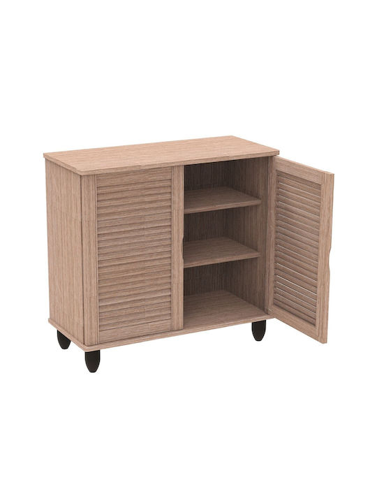 Holz Schuhschrank 77x33x70cm