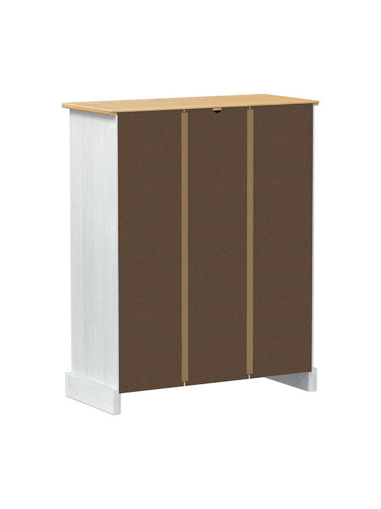 Schuhorganisator aus Massivholz 86x38,5x108cm