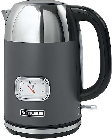 Muse Fierbător 1.7lt 2200W Argintiu