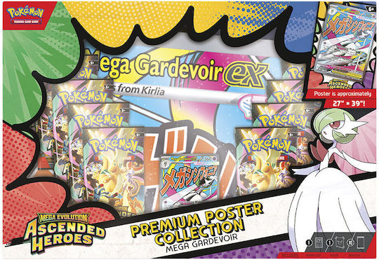 Pokemon Premium Poster Collection Mega Evolution Ascended Heroes Mega Lucario English Various Designs
