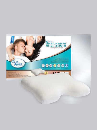 La Luna Anti-Snore Orthopädisches Kopfkissen Schlaf Memory-Schaum Anatomisch 40x54x11cm