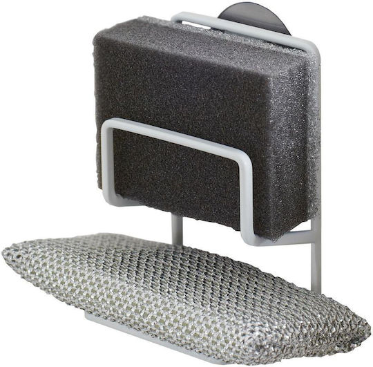 Yamazaki Yamazaki Küchenspülen-Organisatoren Schwamm-Halter Aus Metallisch Weiß 6.3x12.7cm