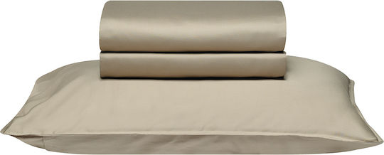 Kentia Opulence 01 Σετ Μαξιλαροθήκες με Φάσα Μπλε 50x70εκ.