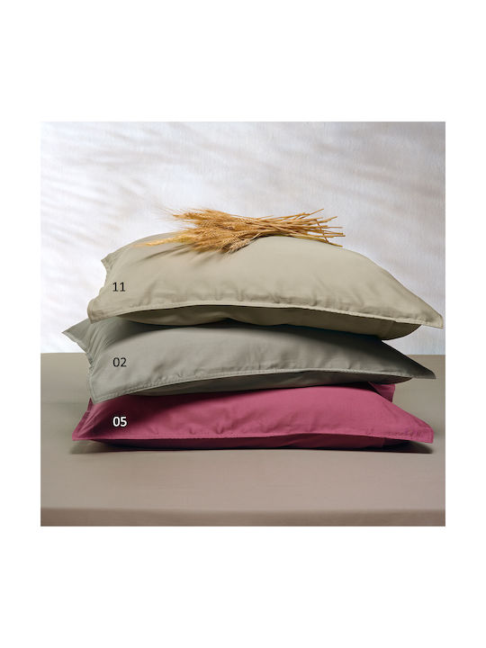 Kentia Opulence 26 Set Pillowcases with Envelope Cover Ecru 50x70cm