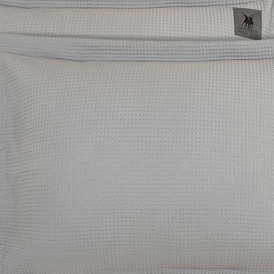 Greenwich Polo Club 3496 Set Față de Pernă Oxford Gri 50x70cm.