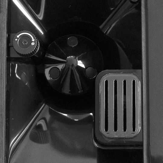 Samus Perfection Espressor Automat 1350W, Presiune 15 bar, pentru Cappuccino, cu Râșniță, Negru