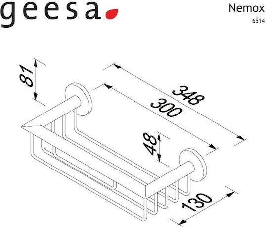 Geesa Suport pentru burete Bronz