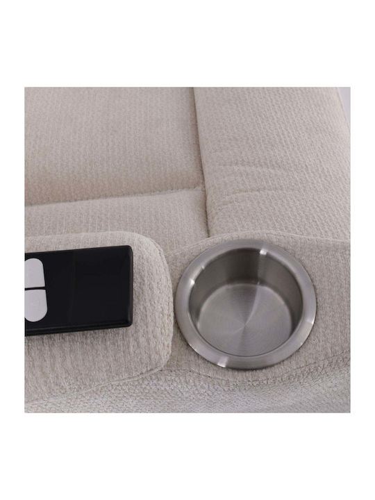 Scaun De Relax Masaj Cu Puf Bej E9735,1 77x94x109cm