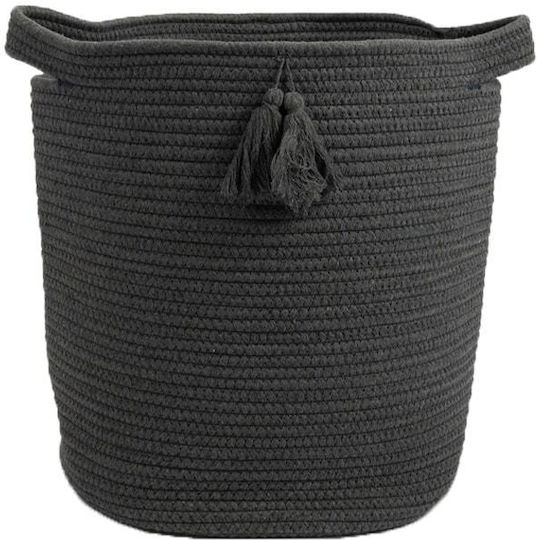 Minene Children's Laundry Basket made of Fabric Gray 40x34x34cm 1pcs