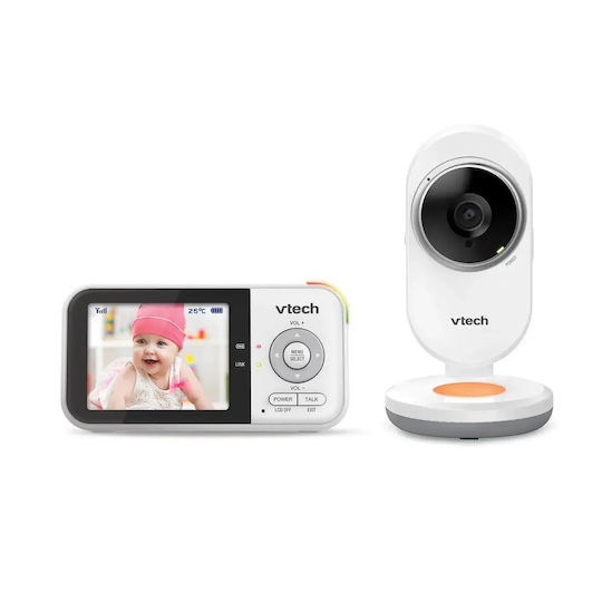 Vtech Nanny Безжична бебешка монитор система , двупосочна комуникация и мелодии