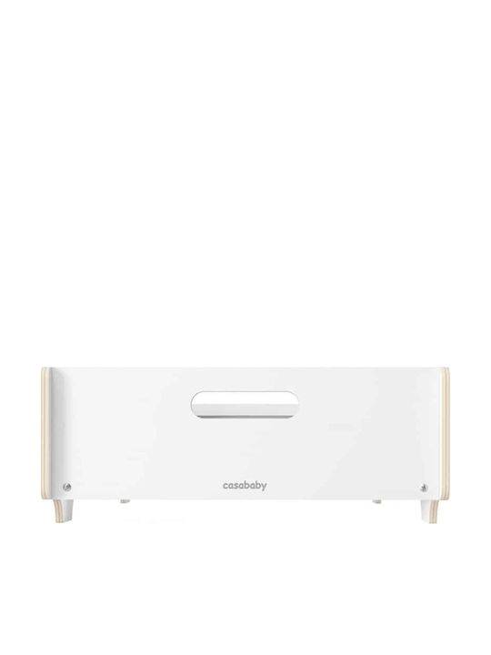 Casababy Sweet Dreams Baby Crib White with Mattress