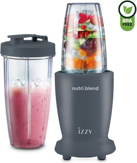 Izzy IZ-6503 Blender with Plastic Jug 540 ml 600W Gray