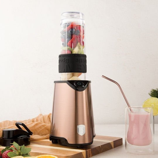 Berlinger Haus Μπλέντερ με Πλαστική Κανάτα 570 ml 300W Ροζ BH-9602