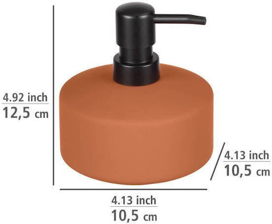 Wenko Avellino Spender Keramik Terracotta 380ml