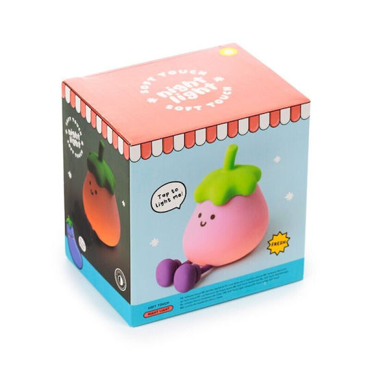 Puckator Led Φωτακι Νυκτος Foodiemals Egg Plant Lamp08