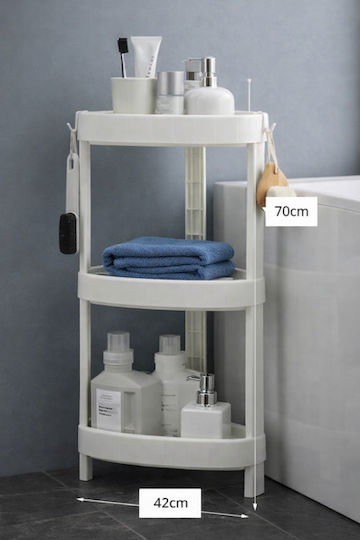 Dream House Ecke Boden Badezimmerregal mit 4 Regalböden