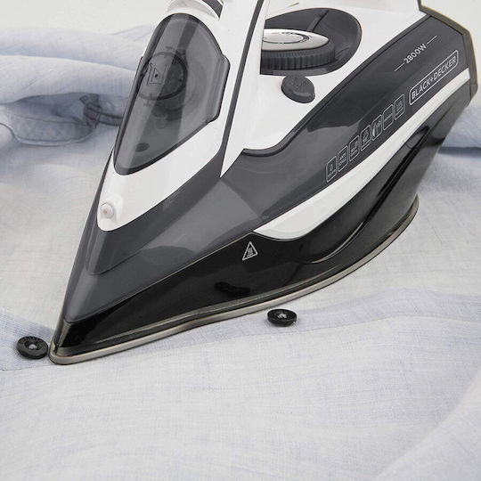 Black & Decker BXIR2802E Σίδερο Ατμού 2800W με Συνεχόμενη Παροχή Ατμού 35gr/min