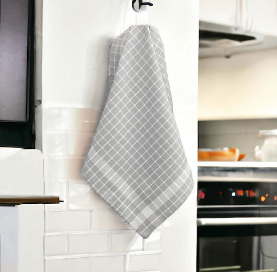 Linea Home Towel from 100% Cotton in Gray Color 50x70cm