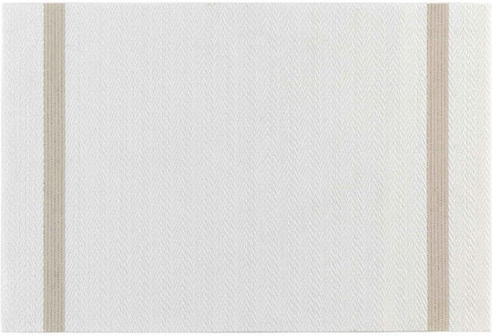 Plastic White Placemats 45x30cm