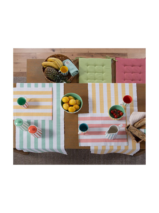 Nef-Nef Homeware Jeremy Tischsets Orange 48x33cm 2 Stück