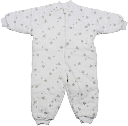 Bebe Stars Winter Baby Sleeping Bag White