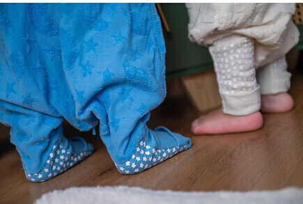Baby Bliss Winter Baby Sleeping Bag with Legs Blue