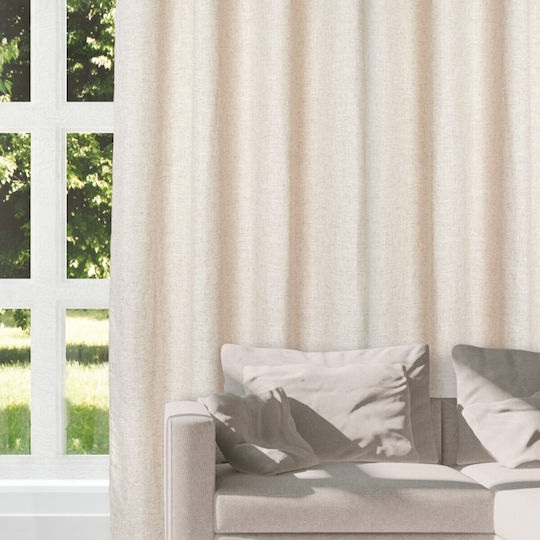 Das Home Perdea Cu Capse 2250 Bej 140x270cm