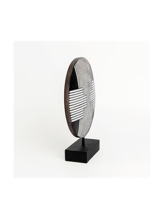InTheBox Διακοσμητικό Χώρου Rander Πολυρητίνης 24.5x6.5x30cm