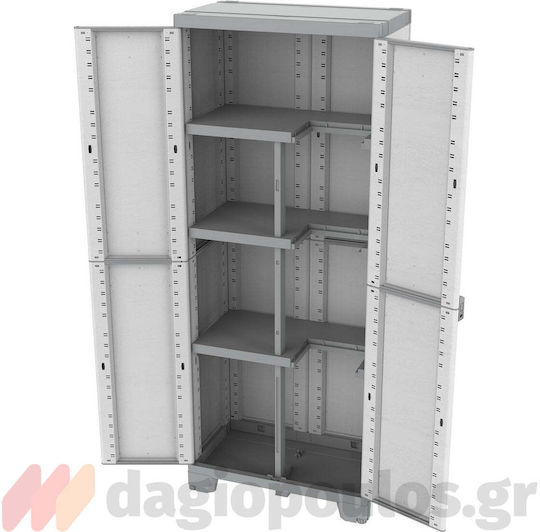 Двукрилен гардероб Sequoia Пластмаса 68x39x170бр