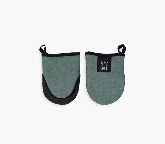 Nef-Nef Homeware Lorin Ofenhandschuh Stoff Braun 2 Stück